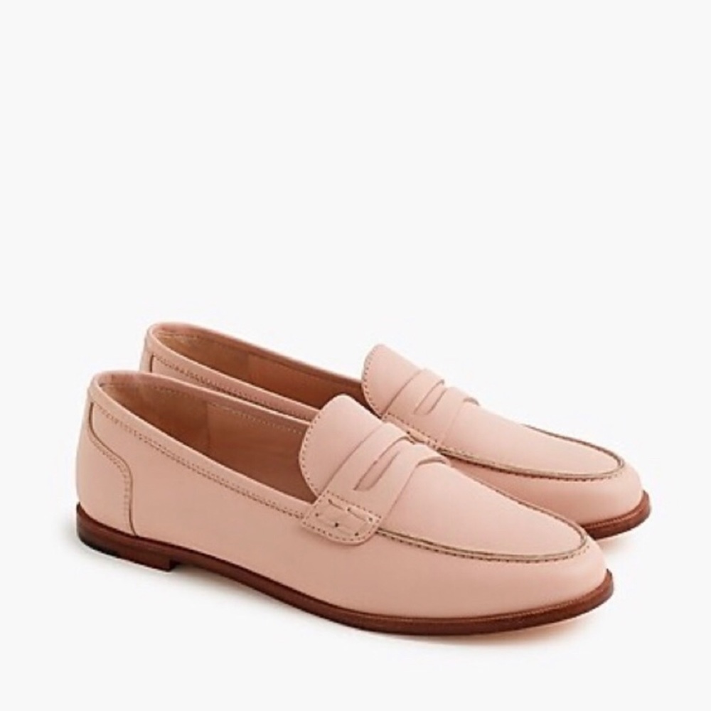 Jcrew Ryan penny loafer sunwashed pink